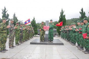 Bộ đội biên phòng Việt Nam - Lào: cùng xây dựng đường biên giới hòa bình, hữu nghị, hợp tác, phát triển