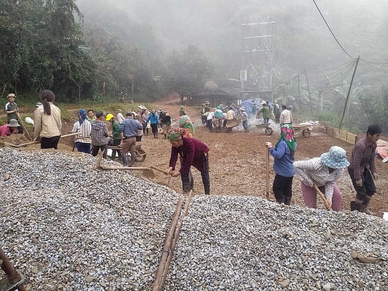 Nhiều hoạt động ý nghĩa thiết thực tại các xã biên giới ở Nghệ An