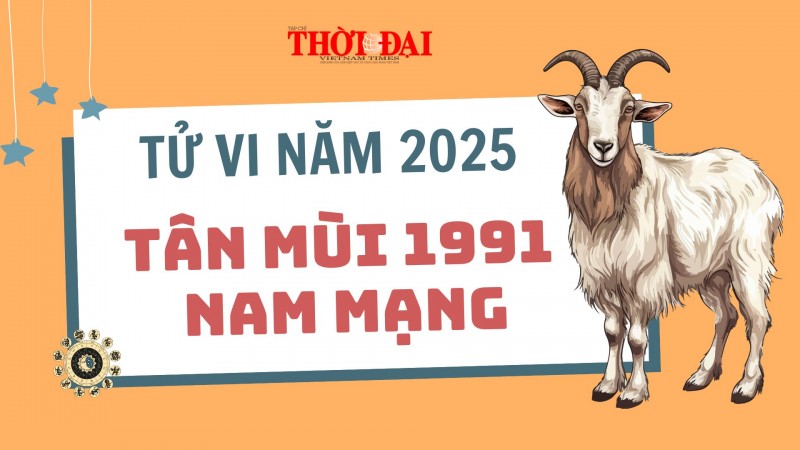 Tử vi năm 2025 tuổi Tân Mùi 1991 nam mạng: Cơ hội hay thách thức?