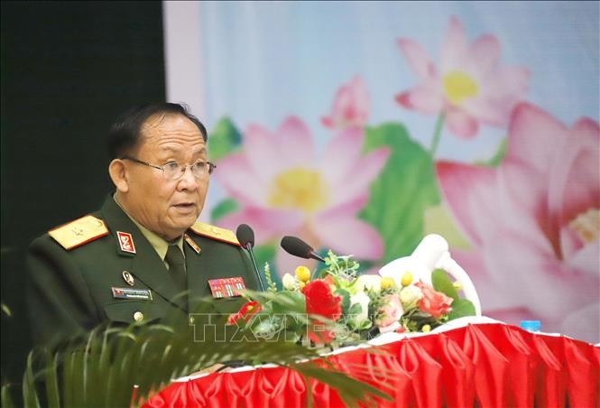Học viện Quốc phòng Việt Nam - Lào tăng cường thắt chặt quan hệ