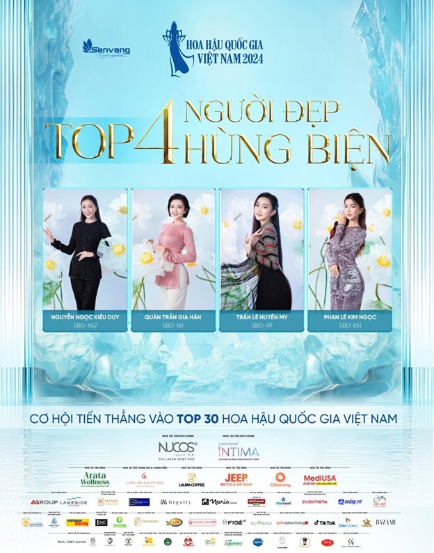 Phan Lê Kim Ngọc – Top 4 hùng biện tại cuộc thi Hoa hậu Quốc gia Việt Nam 2024
