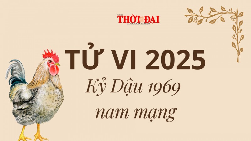 Tử vi năm 2025 tuổi Kỷ Dậu 1969 nam mạng: Năm của nhiều tin vui