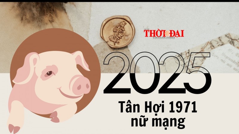 Tử vi năm 2025 tuổi Tân Hợi 1971 nữ mạng: Gặp bất lợi từ cục diện tử vi lại có hung tinh chiếu
