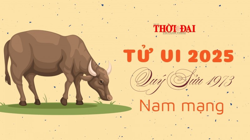 Tử vi năm 2025 tuổi Quý Sửu 1973 nam mạng: Gặp nhiều cơ hội tốt phát triển sự nghiệp