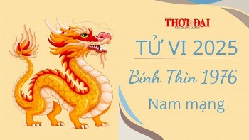 Tử vi năm 2025 tuổi Bính Thìn 1976 nam mạng: Yên tâm đón nhận những tin cát lành
