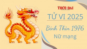 Tử vi năm 2025 tuổi Bính Thìn 1976 nữ mạng: Gặp nhiều may mắn và thuận lợi trong cuộc sống