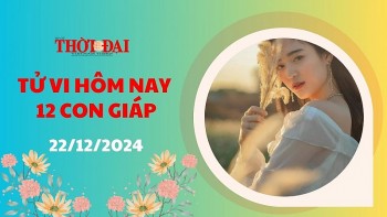 Tử vi hôm nay 12 con giáp 22/12/2024: Mùi dễ vướng thị phi ngày cuối tuần