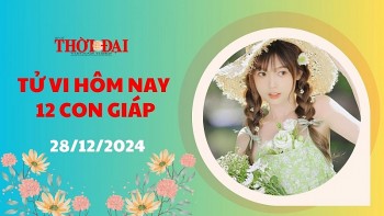 Tử vi hôm nay 12 con giáp 28/12/2024: Ngọ tài lộc giảm sút nghiêm trọng
