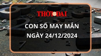 Con số may mắn hôm nay 24/12/2024 12 con giáp: Thìn nhận lộc trời đúng ngày Noel