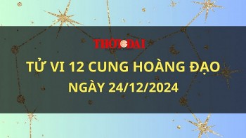 Tử vi hôm nay 12 cung hoàng đạo 24/12/2024: Sư Tử thể hiện rõ mình là một người thông minh và khéo léo