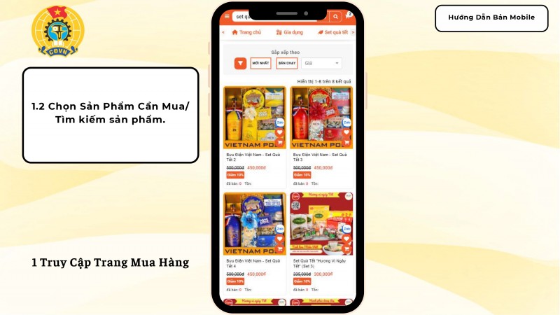Từ 20/12: Người lao động được hỗ trợ gì khi tham gia Chợ Tết Công đoàn 2025 trực tuyến?