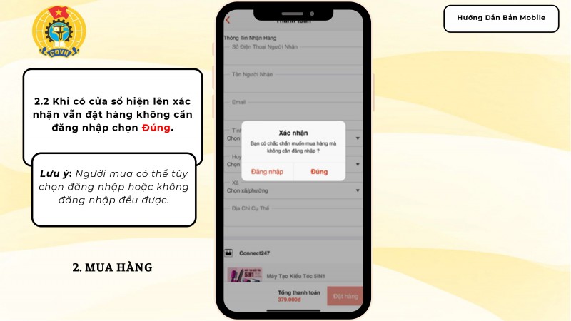Từ 20/12: Người lao động được hỗ trợ gì khi tham gia Chợ Tết Công đoàn 2025 trực tuyến?