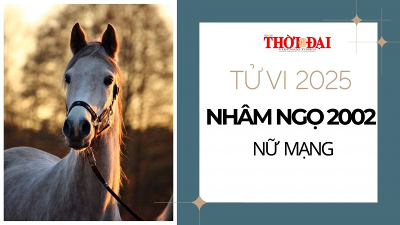 Tử vi năm 2025 tuổi Nhâm Ngọ 2002 nữ mạng: Nhiều thách thức khó khăn
