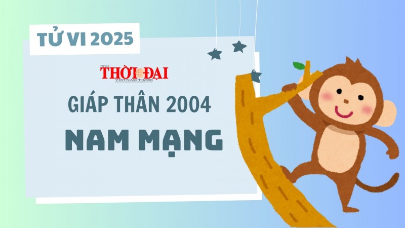 Tử vi năm 2025 tuổi Giáp Thân 2004 nam mạng: Công danh sự nghiệp đối mặt nhiều khó khăn