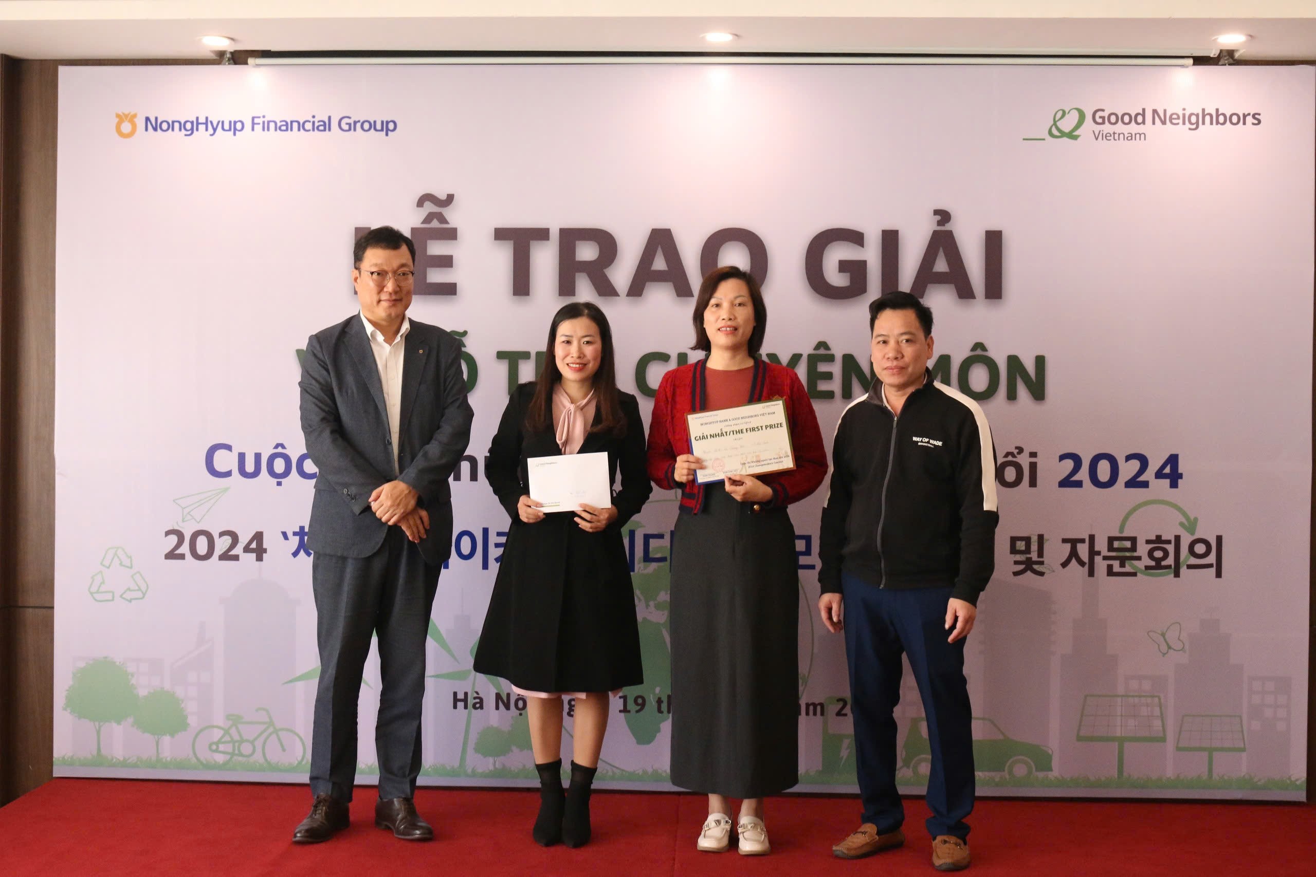 Sáu dự án đạt giải Cuộc thi “Những người tạo thay đổi”