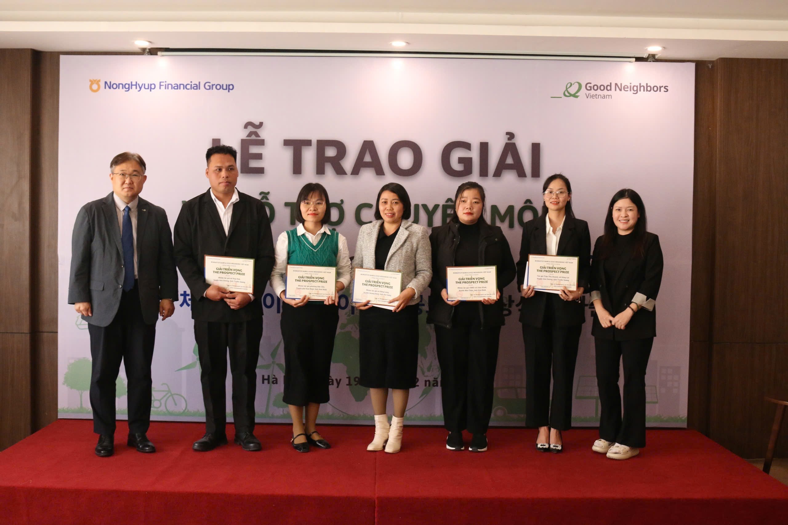 Sáu dự án đạt giải Cuộc thi “Những người tạo thay đổi”