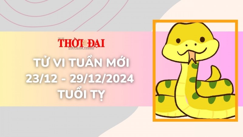 Tử vi tuần mới 23/12 đến 29/12/2024 tuổi Tỵ: Tình duyên, công danh tài lộc