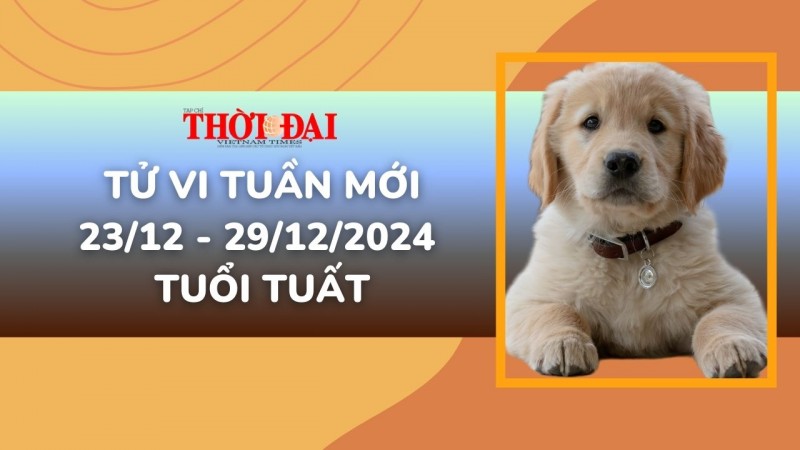Tử vi tuần mới 23/12 đến 29/12/2024 tuổi Tuất: Tình duyên, công danh tài lộc