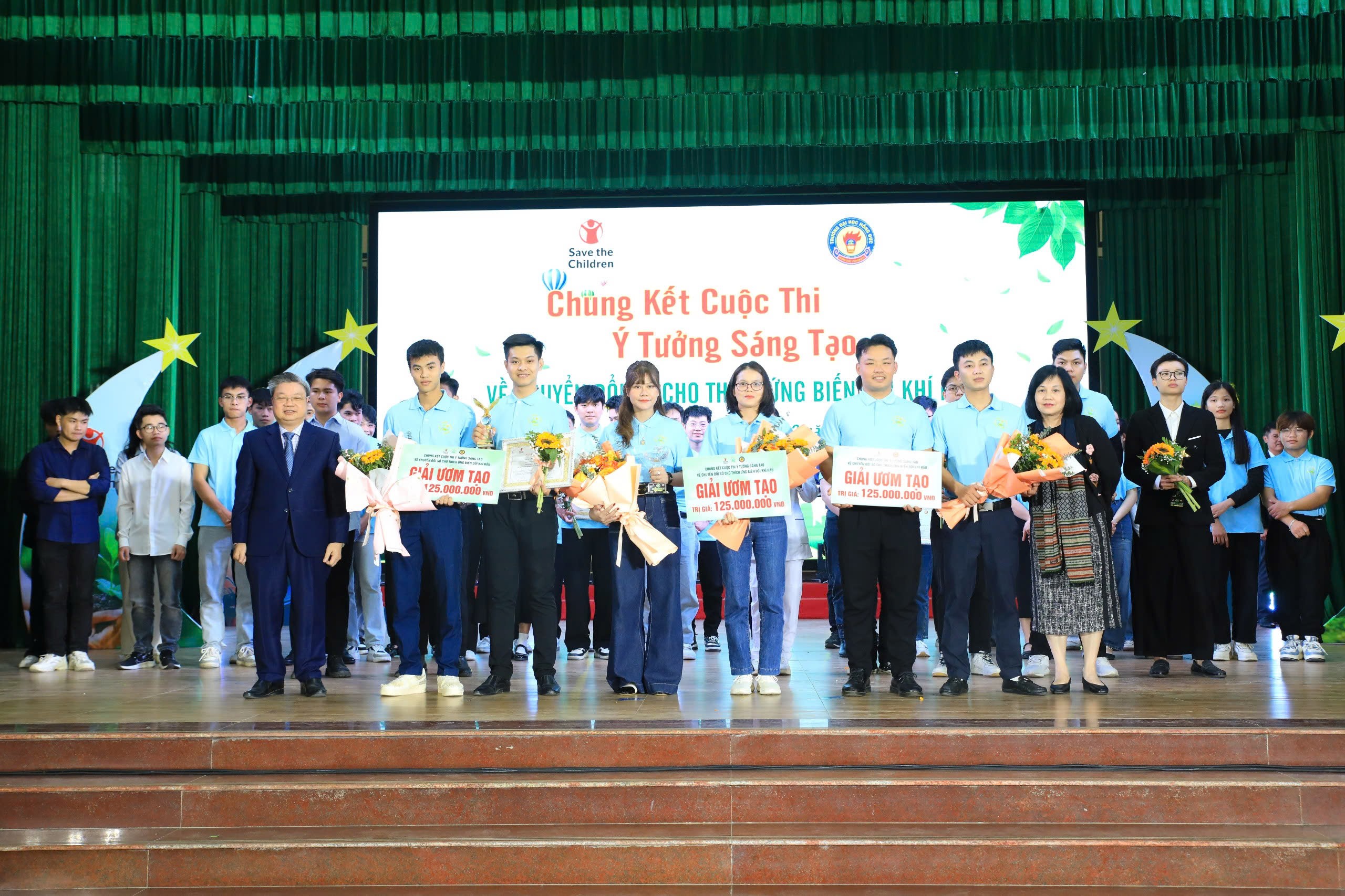 Trao giải cho những giải pháp đổi mới sáng tạo nhằm ứng phó với biến đổi khí hậu