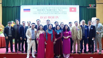 Ông Lê Ngọc Hinh tái đắc cử Chủ tịch Hội hữu nghị Việt - Nga tỉnh Thanh Hóa nhiệm kỳ 2024-2029