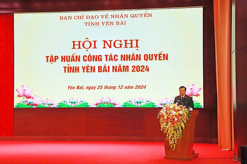 Yên Bái tổ chức Hội nghị tập huấn công tác Nhân quyền cấp cơ sở