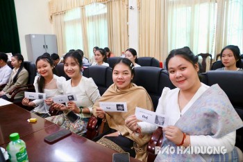 Hải Dương hỗ trợ 1,8 tỷ đồng cho lưu học sinh Lào học tiếng Việt ở Hải Dương