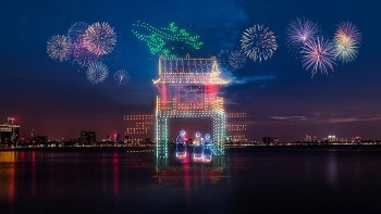 Hà Nội sẽ trình diễn 2.025 drone mừng Tết Ất Tỵ 2025