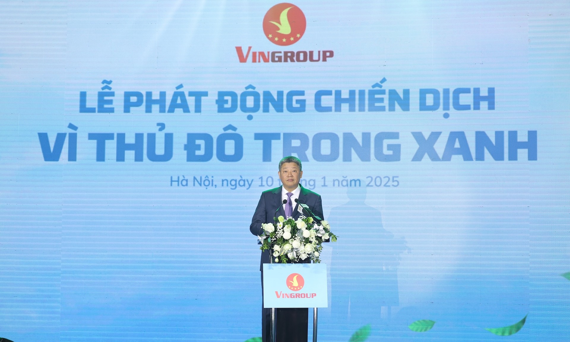 Vingroup phát động chiến dịch “Vì thủ đô trong xanh” - kêu gọi người dân chung tay giảm phát thải