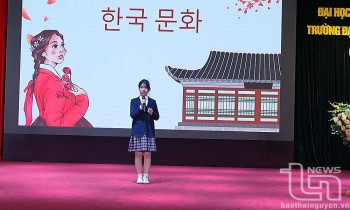 Sinh viên Thái Nguyên giao lưu và trải nghiệm văn hóa Hàn Quốc