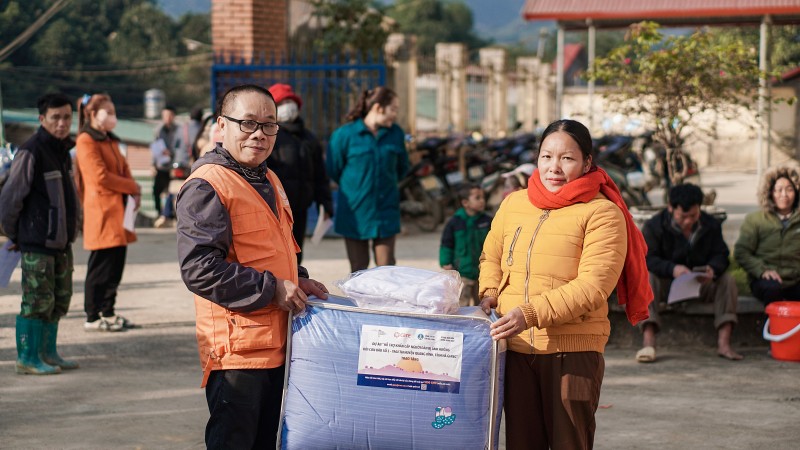 Hơn 2000 hộ dân tại Cao Bằng và Hà Giang được hỗ trợ khôi phục cuộc sống sau bão số 3