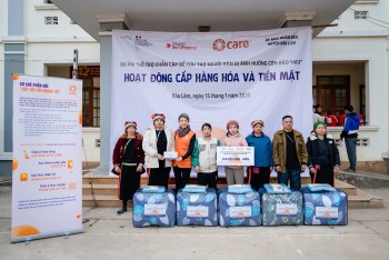 Hơn 2000 hộ dân tại Cao Bằng và Hà Giang được hỗ trợ khôi phục cuộc sống sau bão số 3