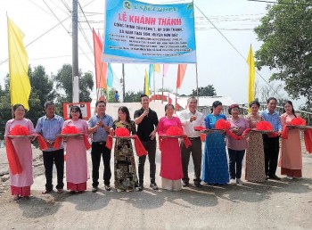Khánh thành cầu và công trình xử lý nước sạch tại Hòn Đất, Kiên Giang