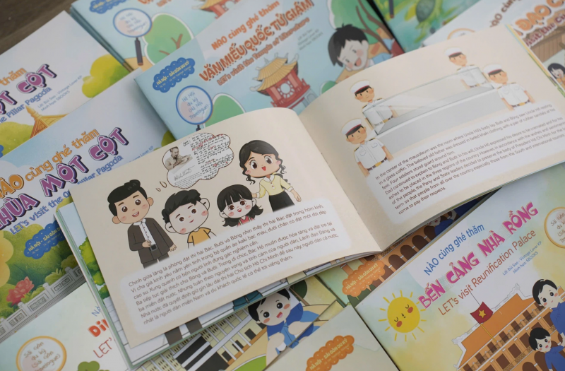 Ra mắt sách song ngữ Việt - Anh về vẻ đẹp, văn hóa của Hà Nội và TP Hồ Chí Minh