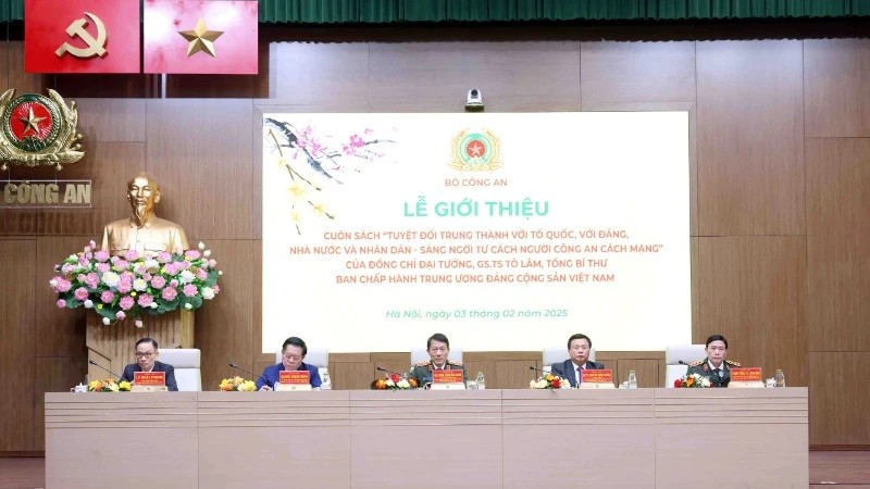Giới thiệu và phát hành cuốn sách của Tổng Bí thư Tô Lâm