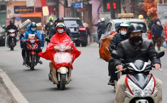 Thời tiết hôm nay (ngày 7/2): Bắc Bộ rét đậm, rét hại, trời nồm ẩm