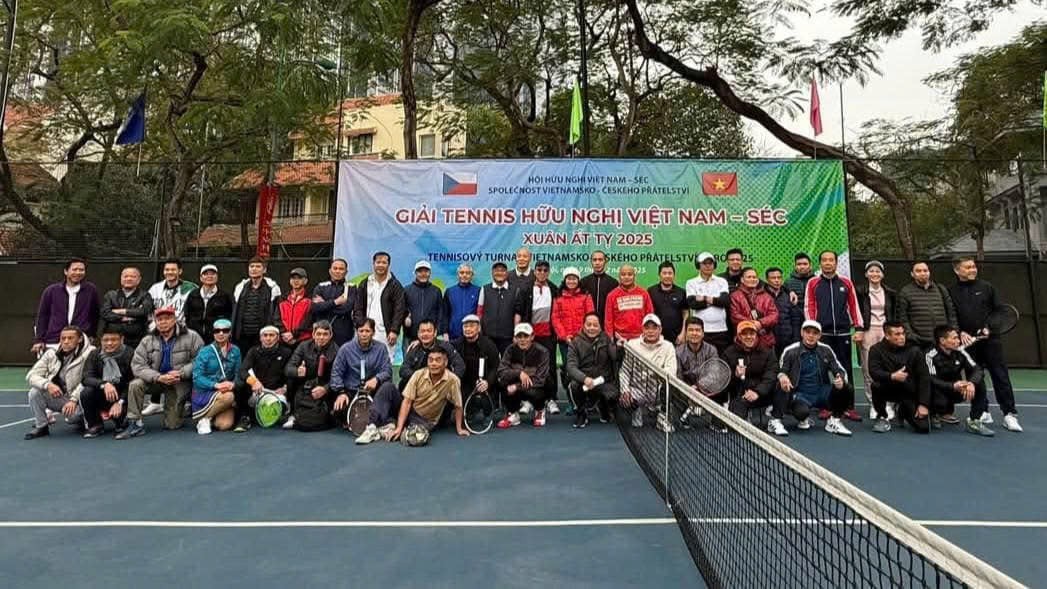 Giải thi đấu tennis hữu nghị Việt - Séc