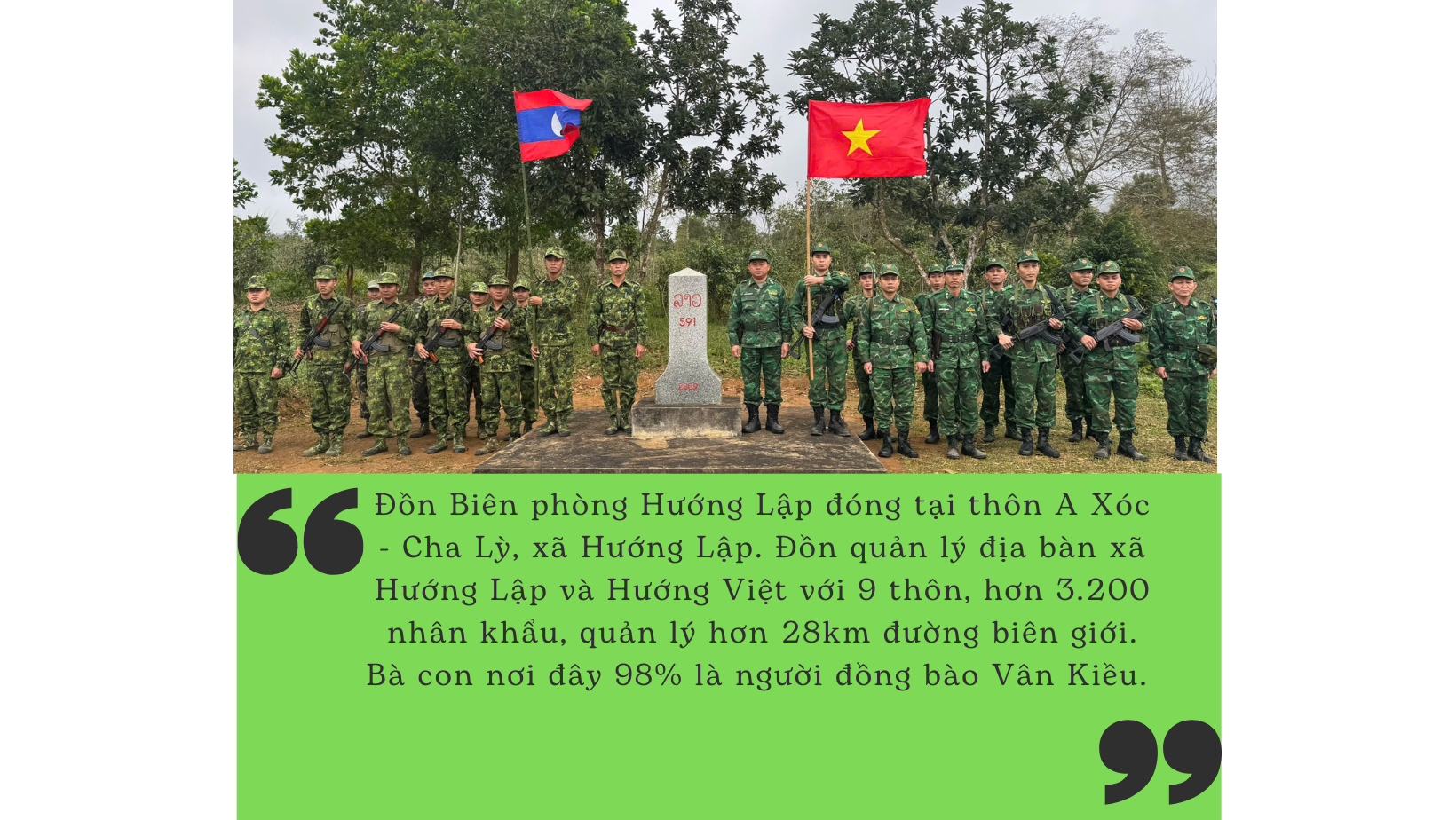 Điểm tựa nơi biên giới Việt - Lào