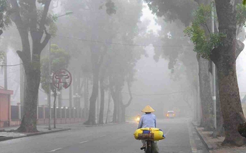 Thời tiết hôm nay (20/02): Bắc Bộ có mưa phùn, sương mù kèm giá rét