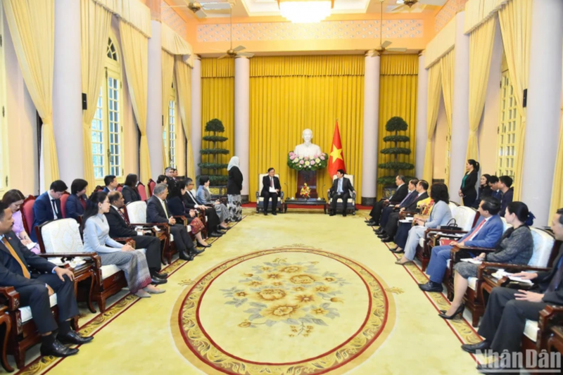 Chủ tịch nước Lương Cường: Tăng cường lòng tin chính trị giữa các nước Đông Nam Á