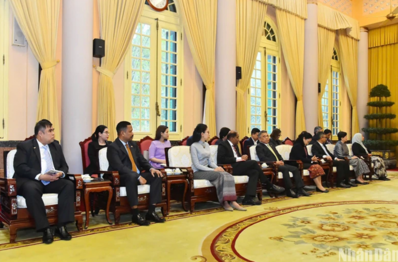 Chủ tịch nước Lương Cường: Tăng cường lòng tin chính trị giữa các nước Đông Nam Á