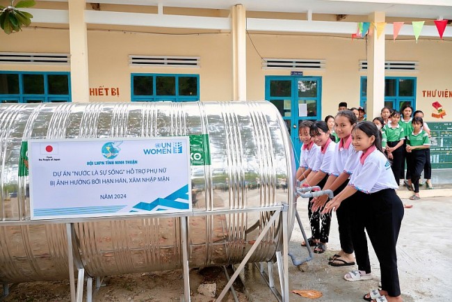 Hỗ trợ hơn 10.000 người ở Ninh Thuận và Cà Mau tiếp cận nước sạch và sinh kế