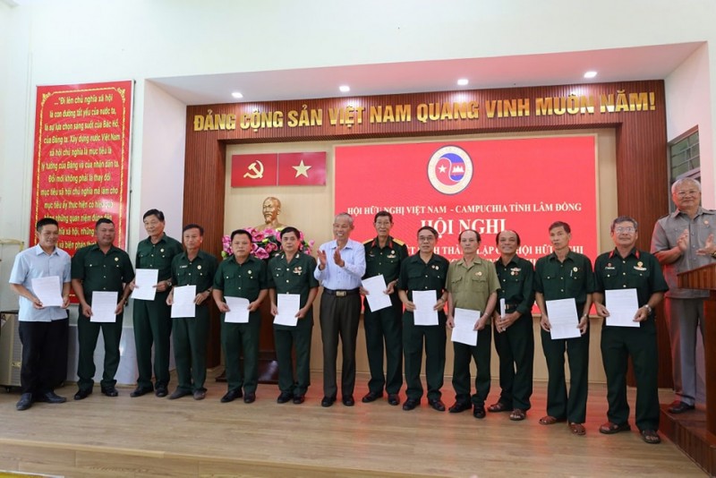 Lâm Đồng ra mắt Chi hội Hữu nghị Việt Nam - Campuchia huyện Đạ Huoai