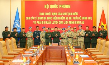 5 sĩ quan đi làm nhiệm vụ gìn giữ hòa bình Liên hợp quốc