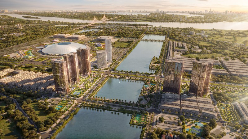 Dự án Imperia Signature Cổ Loa có vị trí kết nối thuận tiện với Cầu Tứ Liên 