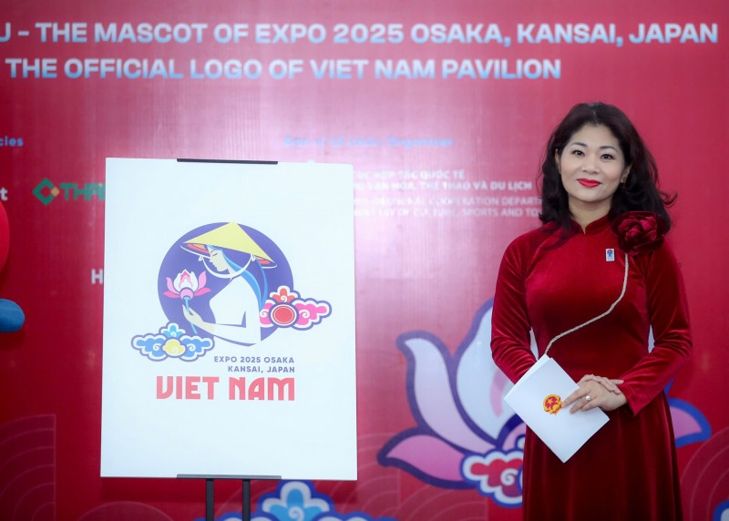 Logo Nhà Triển lãm Việt Nam tại EXPO 2025: Giao thoa văn hóa Việt – Nhật