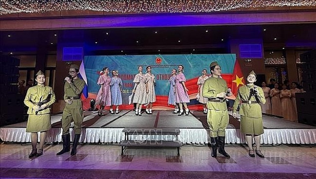 Lễ kỷ niệm 75 năm ngày thiết lập quan hệ ngoại giao giữa Việt Nam và LB Nga