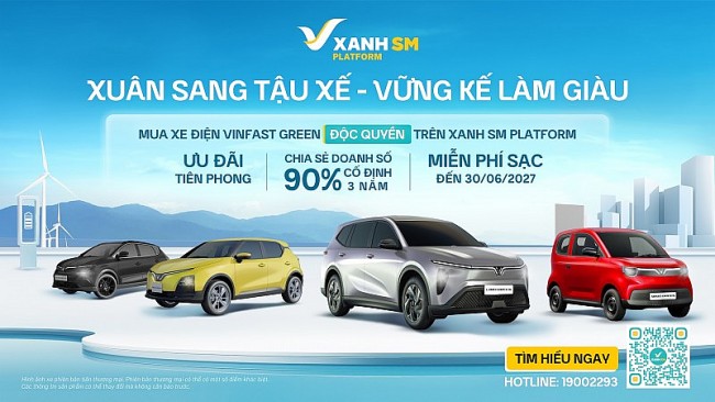 GSM bắt đầu nhận đặt cọc cho 4 dòng xe VinFast Green từ ngày 17/03/2025
