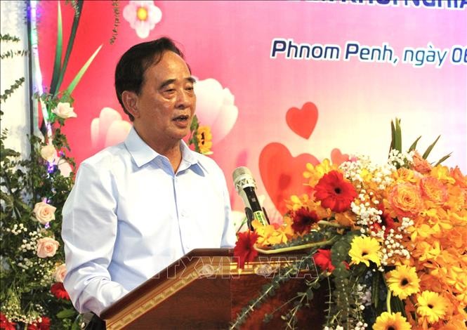 Ông Sim Chy, Chủ tịch KVA. (Ảnh: TTXVN)