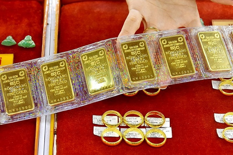 Giá vàng SJC tăng gần nửa triệu đồng/lượng