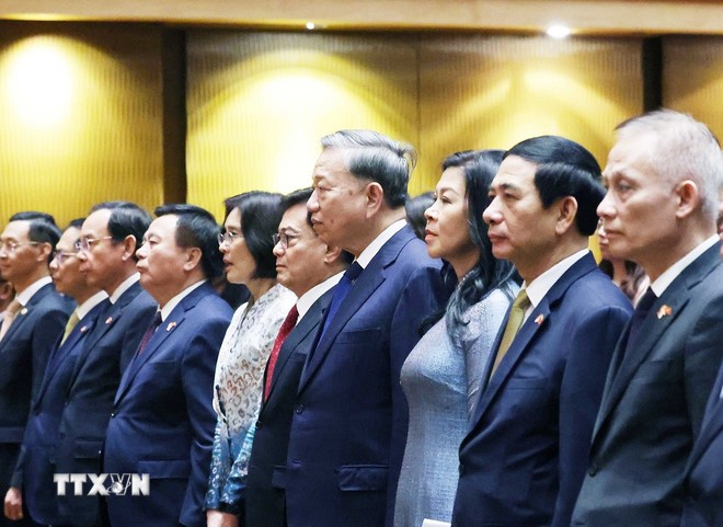 Tổng Bí thư Tô Lâm và Phu nhân dự hòa nhạc tại Đại học Quốc gia Singapore
